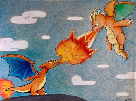 charizard versus dragonite|charizard vs dragonite orange league.